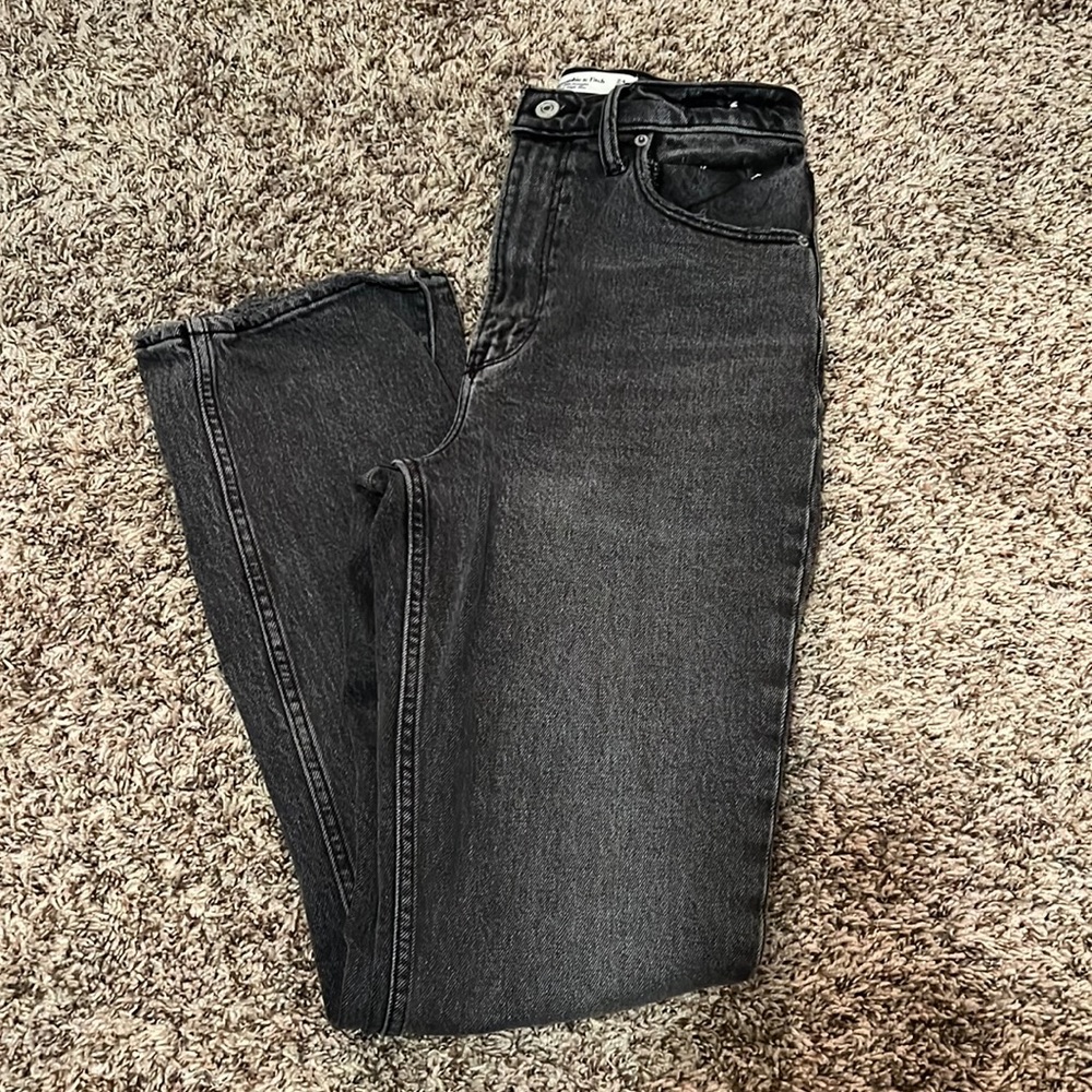 Abercrombie & Fitch 90s straight ultra high rise jeans